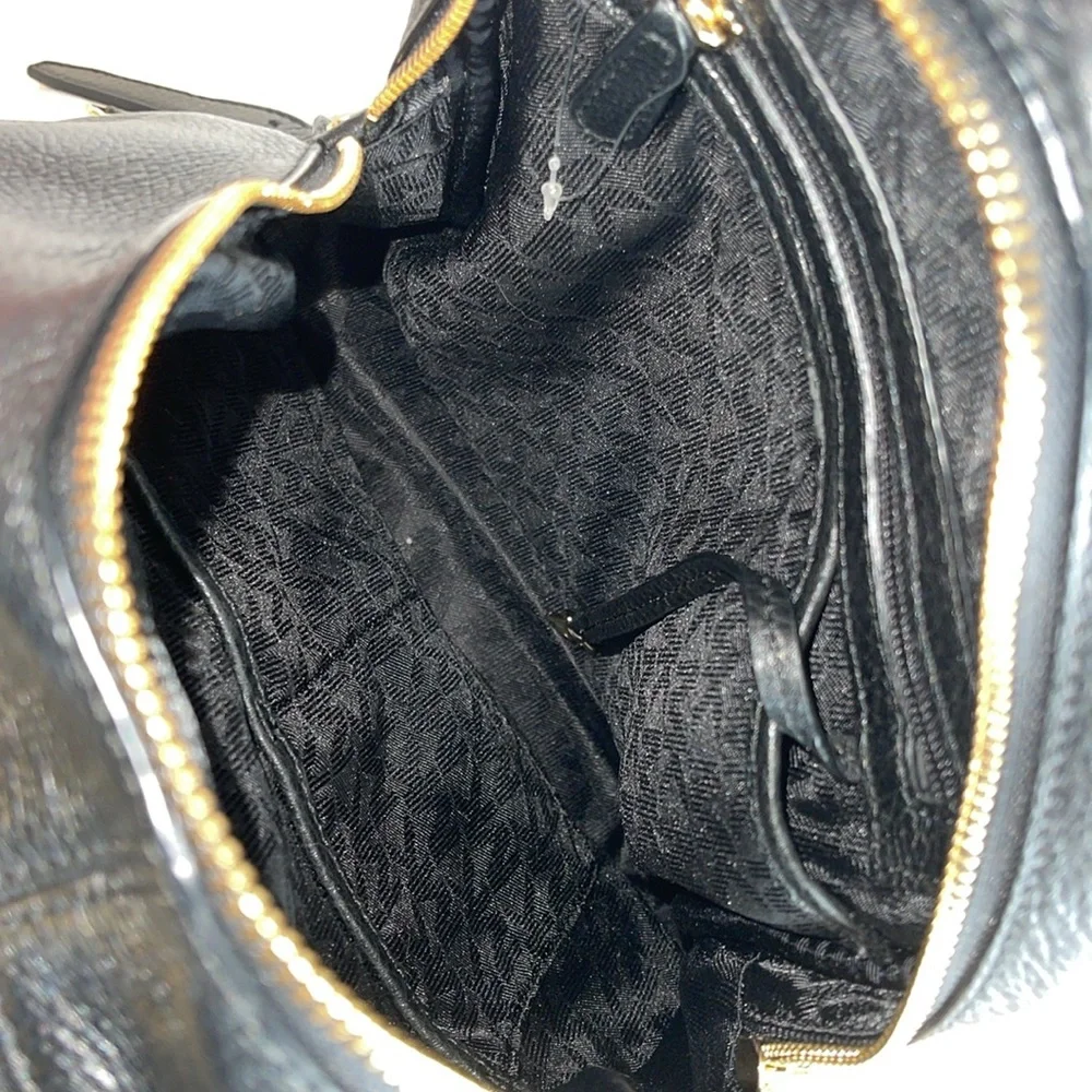 Michael Kors Rhea Medium Pebbled Leather Backpack - Picture 10 of 10